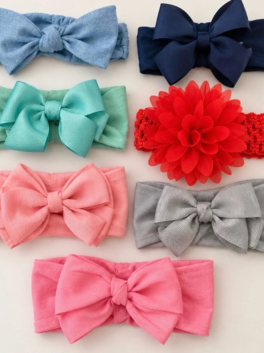 Infant Toddler Baby Girl Headbands Bow Floral Assorted Colors NWOT